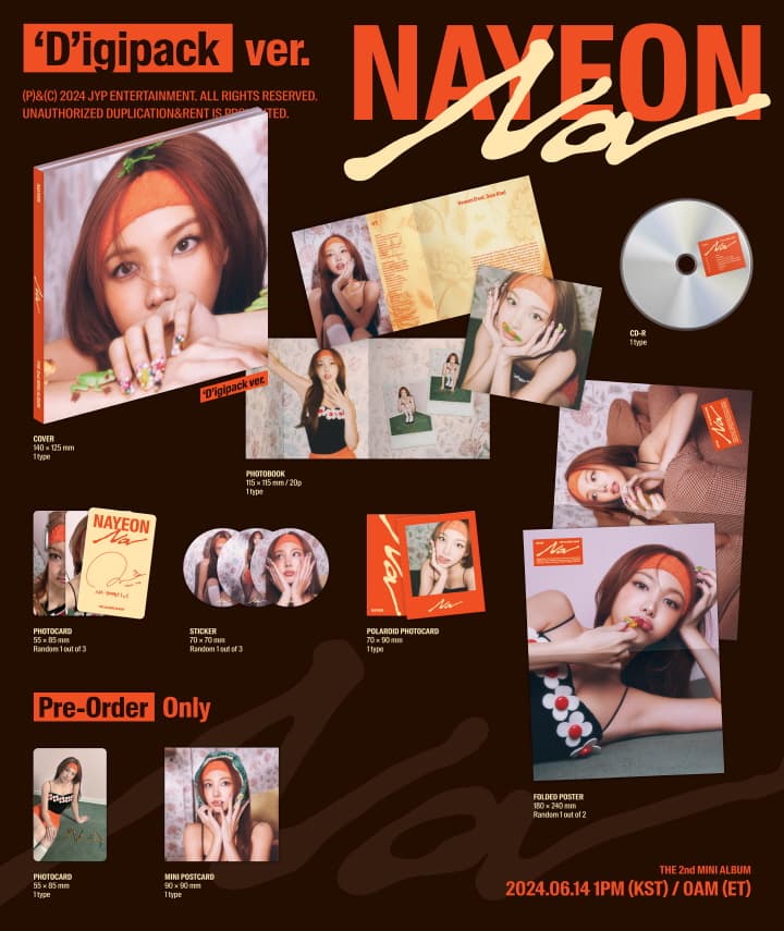 Nayeon - Na (digipack)