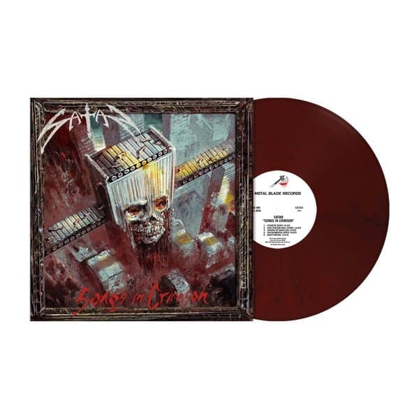 Satan - Songs In Crimson (LP) (Coloured Vinyl)