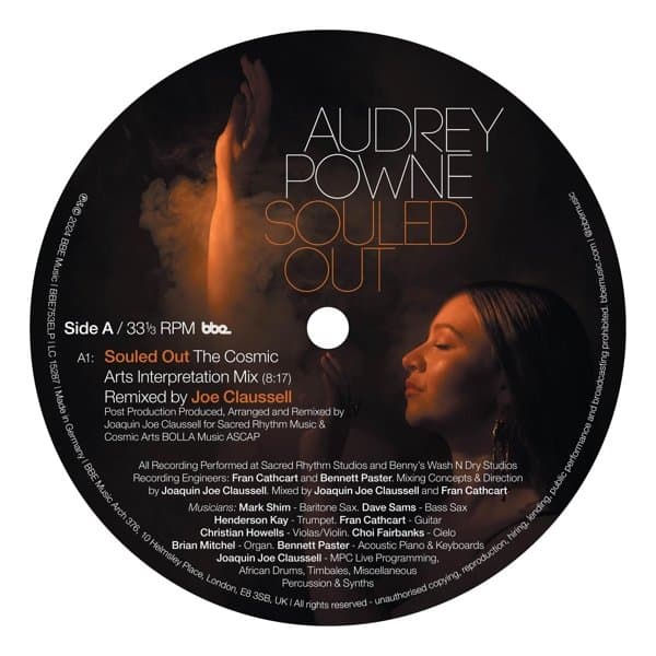 Audrey Powne - Souled Out / Feed The Fire Remixes (2 12" Single)