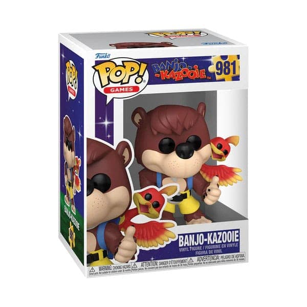 Banjo Kazooie Pop! Games Vinyl Figure Banjo & Kazooie 9 Cm