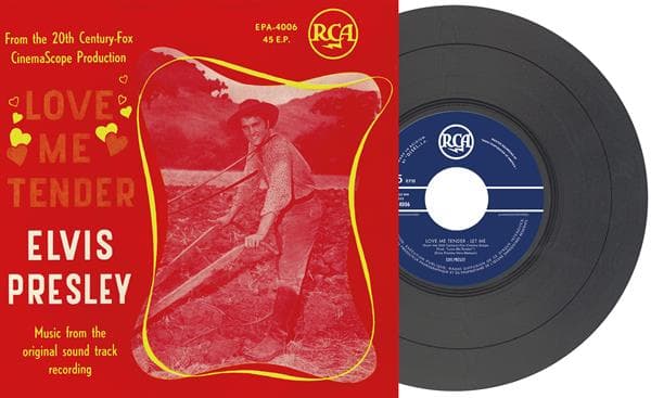 Elvis Presley - EP Etranger N14 - Love Me Tender (Belgium) (LP) (Limited Edition)