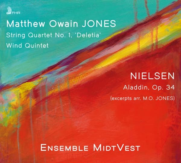 Ensemble Midtvest - Matthew Owain Jones: String Quartet No. 1 & Wind Quintet (CD)