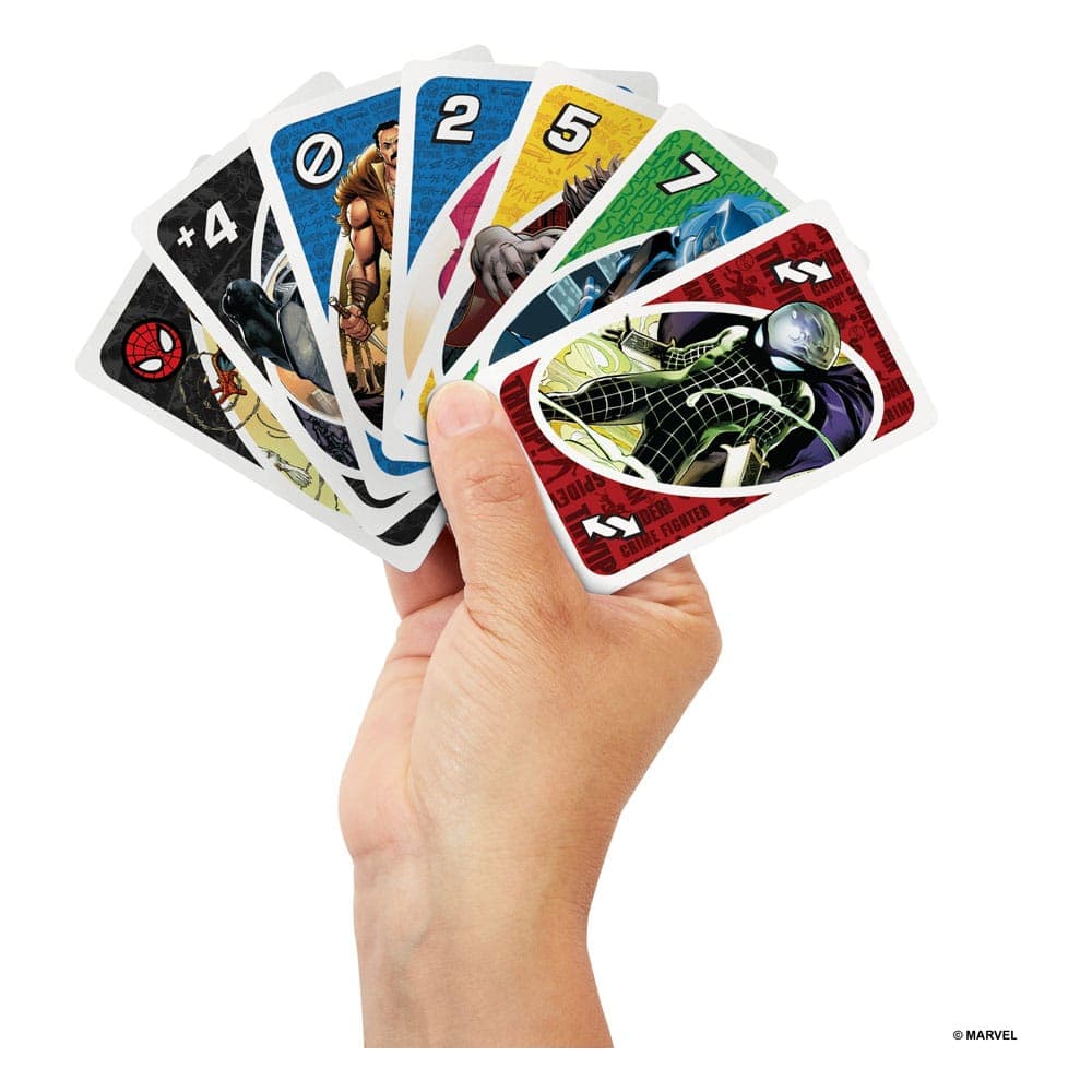 The Amazing Spider-man Card Game Uno