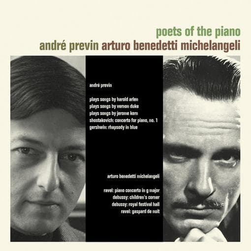 Andre Previn & Arturo Benedetti Michelangeli - Poets Of The Piano (3 CD)