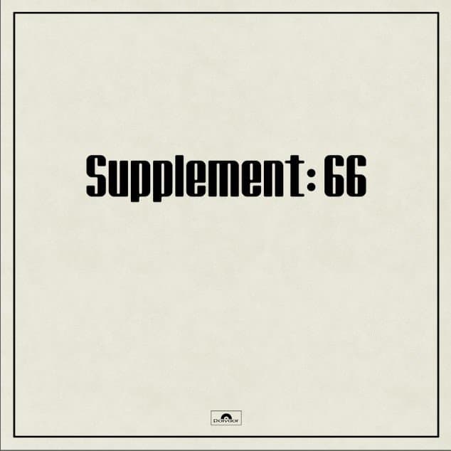 Paul Weller - Supplement: 66 (12" Single) (Limited Edition)