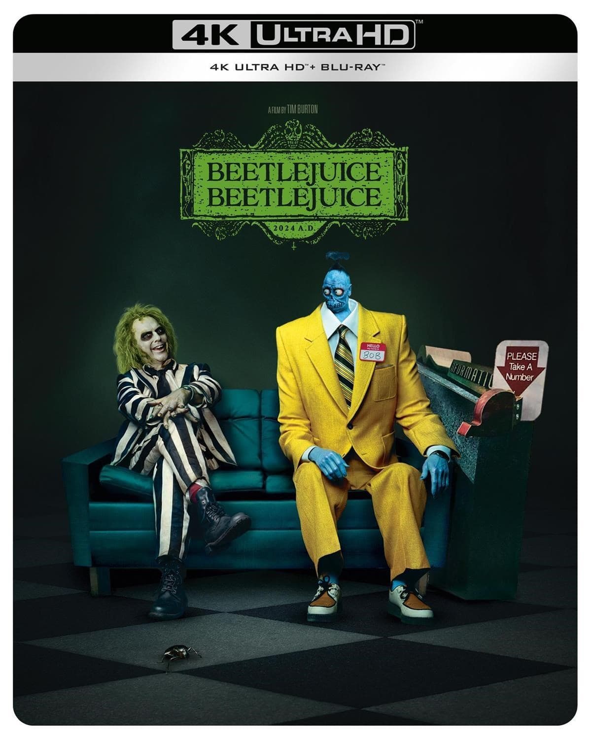 Beetlejuice Beetlejuice (4K Ultra HD Blu-ray) (Steelbook)