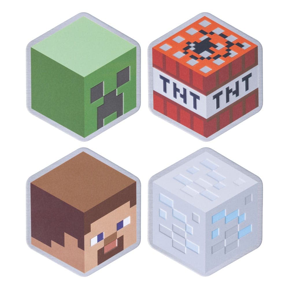 MINECRAFT METAL COASTERS