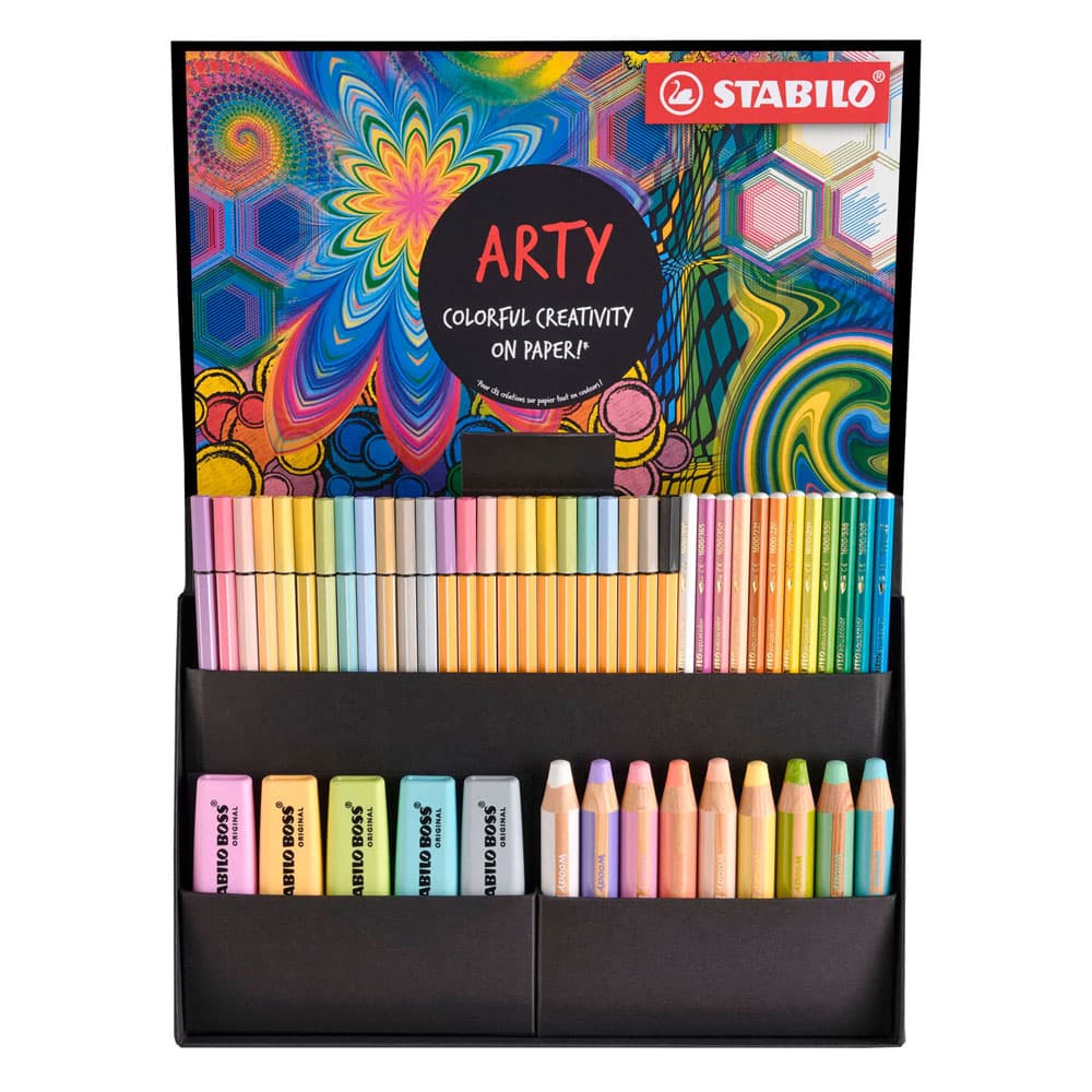Stabilo - Arty 50 Stk Ass Pastel - (204097)