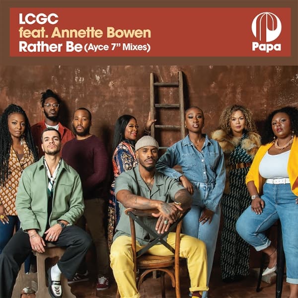 LCGC & Annette Bowen - Rather Be (Ayce 7 Mixes) (7" Single) (Limited Edition)