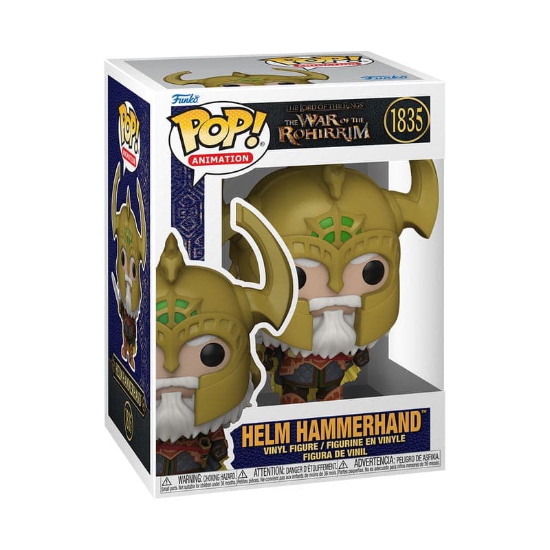 Pop Animation The Lord Of The Rings - Pop Animation Lotr War Of Rohirrim Helm Hammerhand