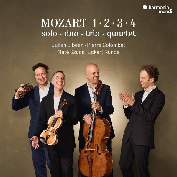 Julien Libeer, Pierre Colombet & Eckart Runge - Mozart: 1.2.3.4 (CD)