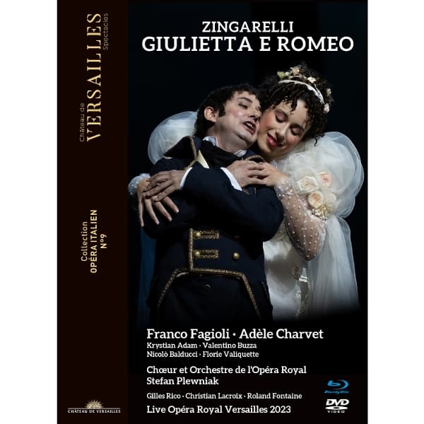 Franco Fagioli, Adele Charvet, Krystian Adam, Valentino Buzza, Nicolò Balducci, Florie Valiquette, Choeur & Orchestre De L'opera Royal, Stefan Plewniak - Zingarelli: Giulietta E Romeo (DVD)