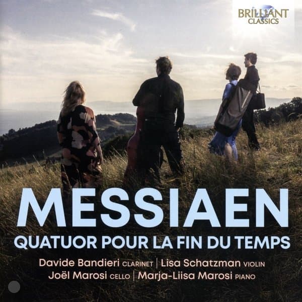 Davide Bandieri, Lisa Schatzman, Joël Marosi & Marja-Liisa Marosi - Messiaen: Quatuor Pour La Fin Du Temps (CD)