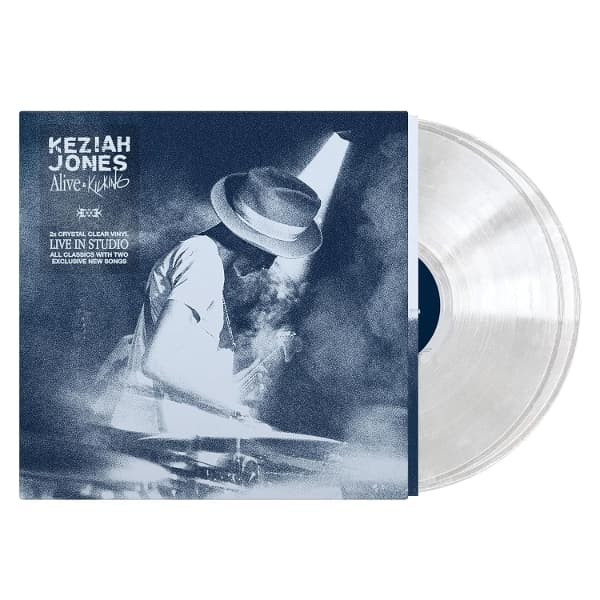 JONES, KEZIAH - Alive & Kicking: Live [2lp] (clear Vinyl)