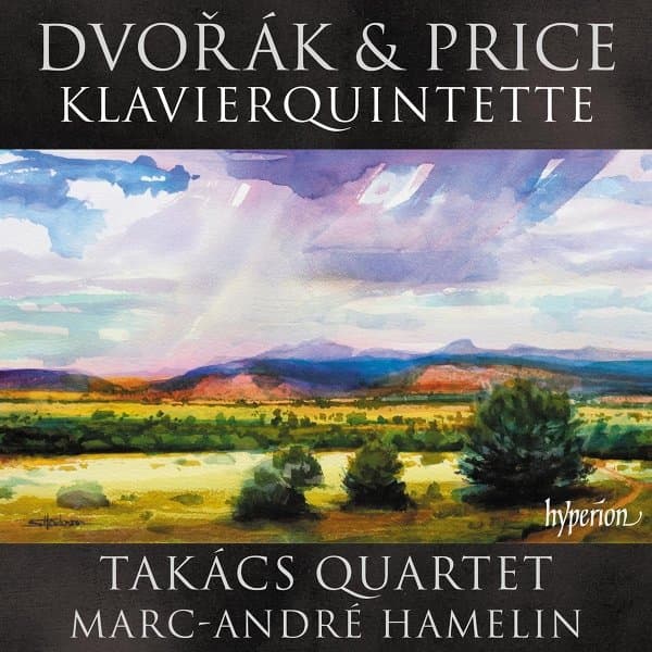 Marc-Andre Hamelin & Takács Quartet - Dvořák & Price: Piano Quintets (CD)