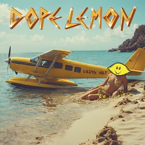 Dope Lemon - Golden Wolf (LP) (Coloured Vinyl)