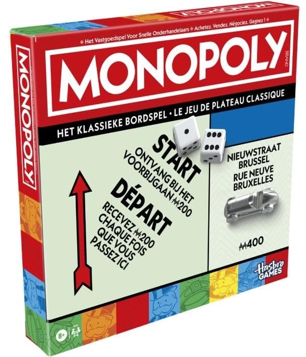 Monopoly Classic Vernieuwde Editie Belgie