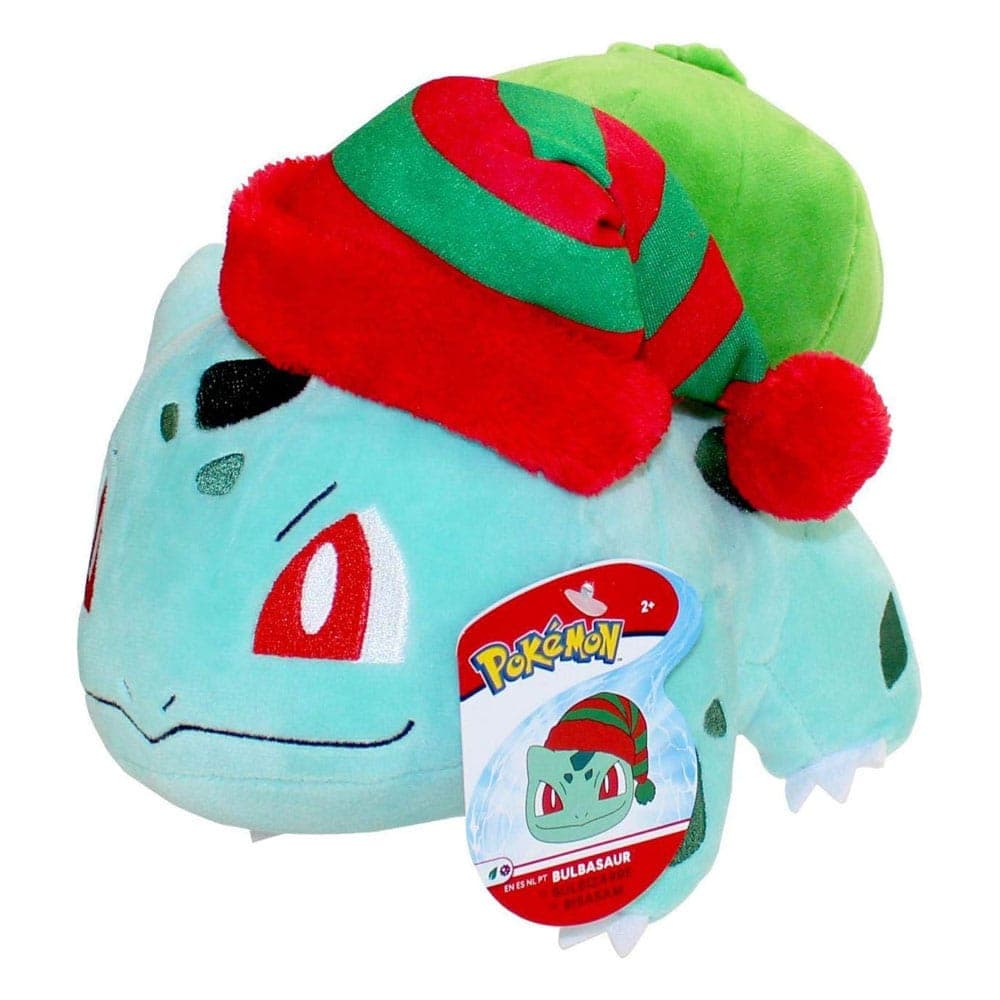 Peluche Pokemon Bulbasaur Christmas 20cm
