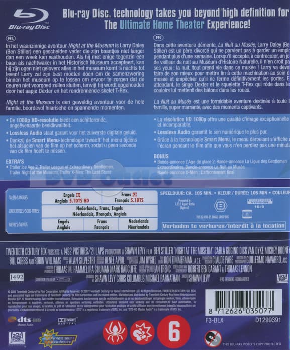 Night At The Museum (Blu-ray)