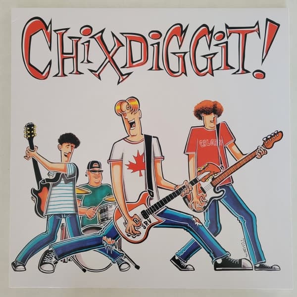 Chixdiggit! - Chixdiggit! (LP) (Coloured Vinyl)