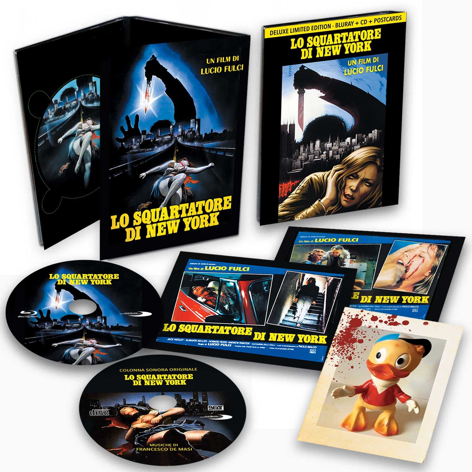 Squartatore Di New York (Lo) (Blu-Ray+Cd+Postcards) (Limited Edition) (Import)