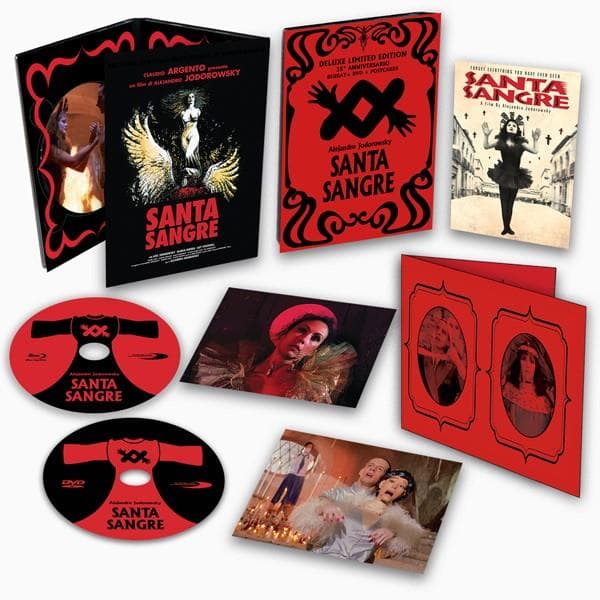 Santa Sangre (35Th Anniversary) (Deluxe Box Edition Blu-Ray + Dvd + Postcards + Gatefold Insert) (Import)