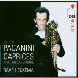 Raaf Hekkema - Paganini: 24 Caprices Op. 1 For Saxophone (CD)
