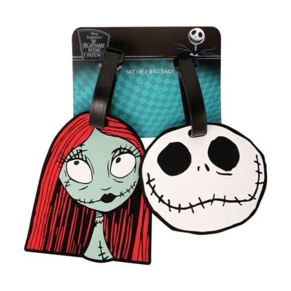 PH  Rubber Nightmare Before Christmas Luggage Tag Set Jewellery