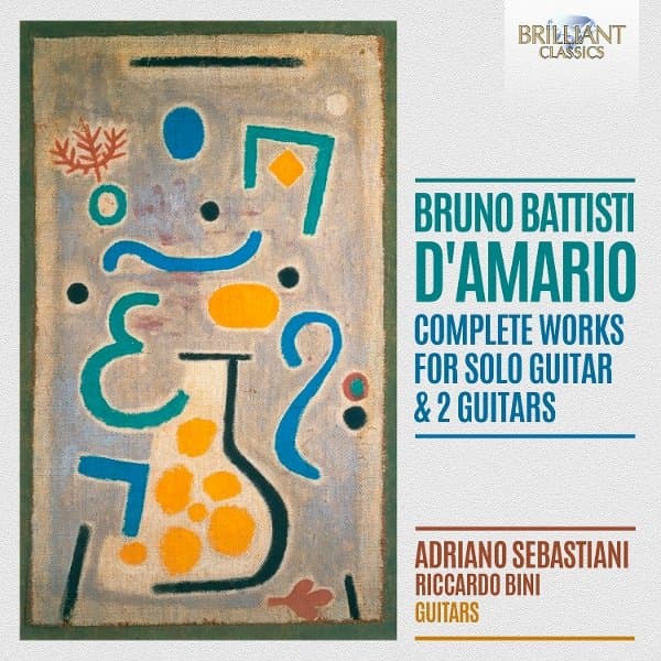 Adriano Sebastiani & Riccardo Bini - D'amario: Complete Works For Solo Guitar Solo & 2 Guitars (CD)