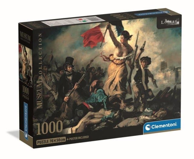 Museum Collection - Delacrois - Liberty Leading The People (Compact Box 1000 stukjes) (Puzzle)