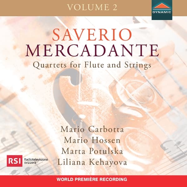 Mario Carbotta, Mario Hossen, Marta Potulska, Liliana Kehayova - Mercadante: Quartets For Flute & Strings, Vol. 2 (CD)