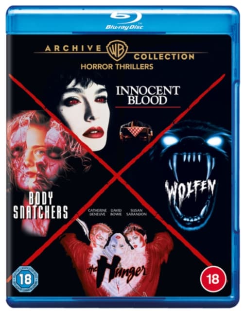 Wolfen / The Hunger / Innocent Blood / Body Snatchers Blu-ray (Import DE)