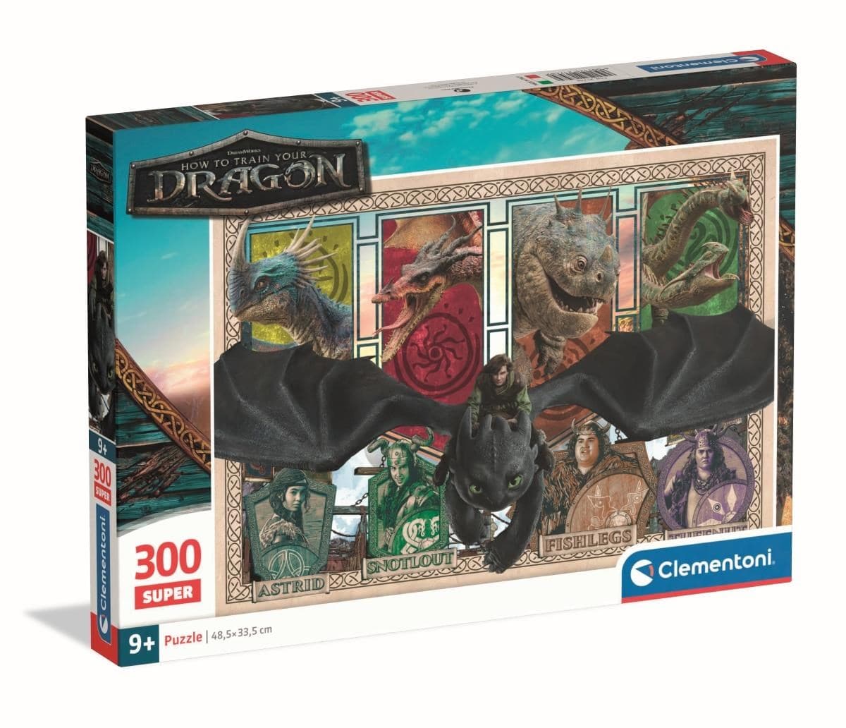 How To Train Your Dragon (300 stukjes) (Puzzle)