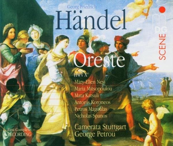 Antonis Koroneos, Petros Magoulas, Nicholas Spanos, George Petrou, Camerata Stuttgart - Händel: Oreste (2 CD)