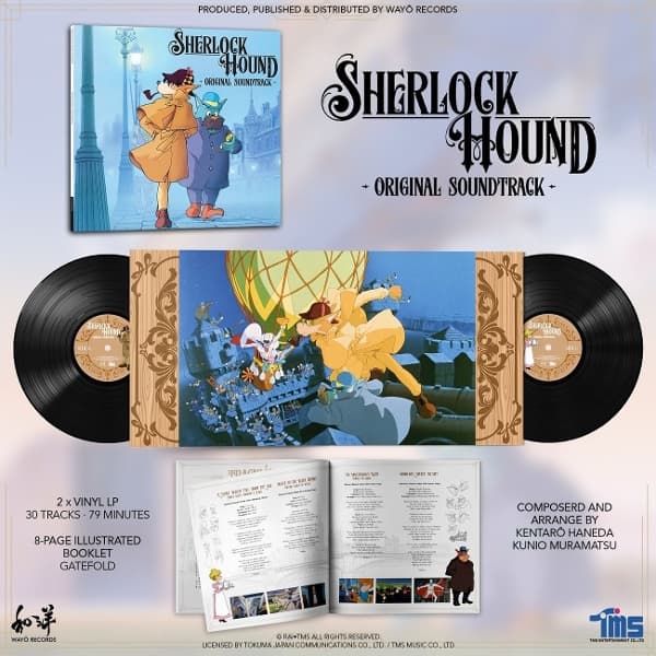 Kentaro Haneda & Kunio Muramatsu - Sherlock Hound (2 LP) (Original Soundtrack)