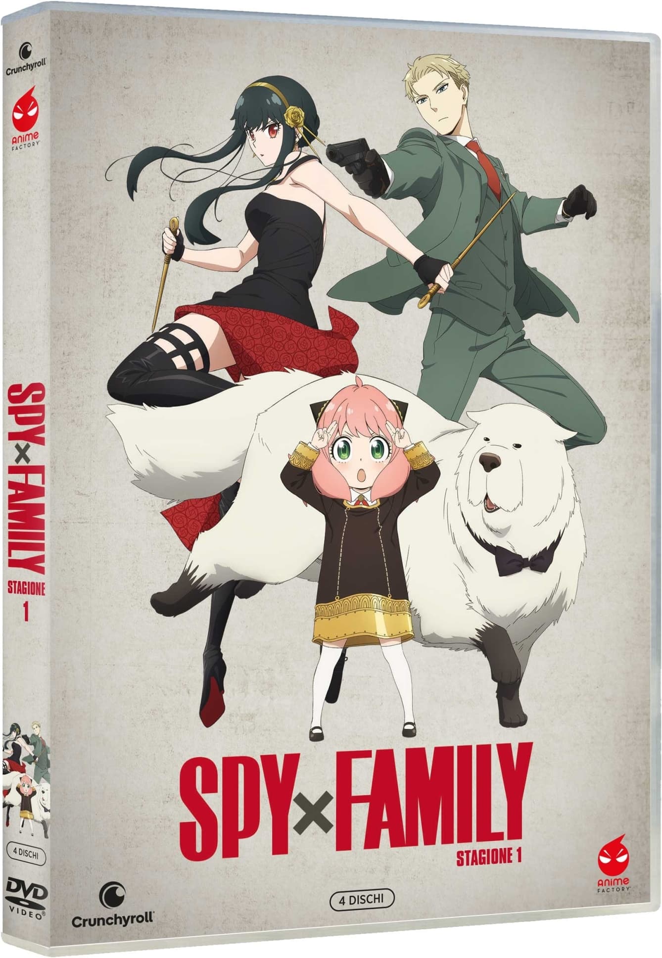 Spy X Family - Stagione 01 (4 Dvd) (Import)