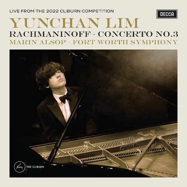 Yunchan Lim, Fort Worth Symphony Orchestra & Marin Alsop - Rachmaninoff: Piano Concerto No. 3, Live at the XVI Van Cliburn Int piano competition (LP)