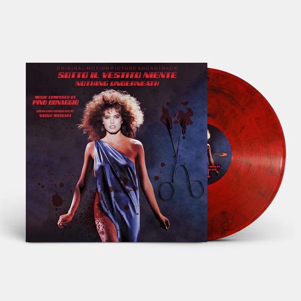 Pino Donaggio - Sotto Il Vestito Niente / Nothing Underneath / O.S.T. (Limited Deluxe Edition) (Red Marble Vinyl)