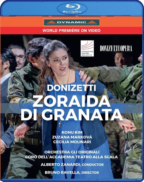 Bruno Ravella, Konu Kim, Zuzana Markova, Orchestra Gli Originali, Coro Dell'accademia Teatro Alla Scala, Alberto Zanardi - Donizetti: Zoraida Di Granata (Blu-ray)