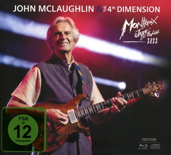 John McLaughlin & The 4th Dimension - Live At Montreux Jazz Festival 2022 (Blu-ray)