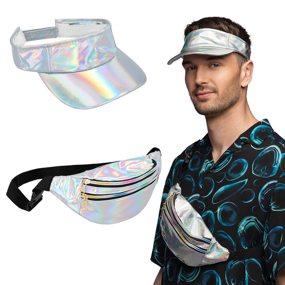 Accessoiresset Holo Festival Zilver