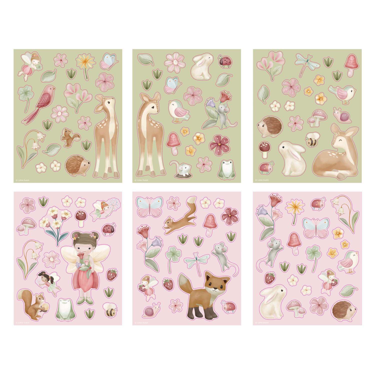 Little Dutch Stickerset Fairy Garden