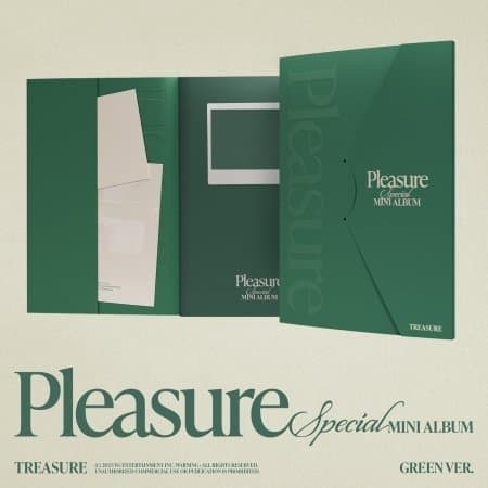 TREASURE SPECIAL MINI ALBUM [PLEASURE] [GREEN VER./YELLOW VER.]