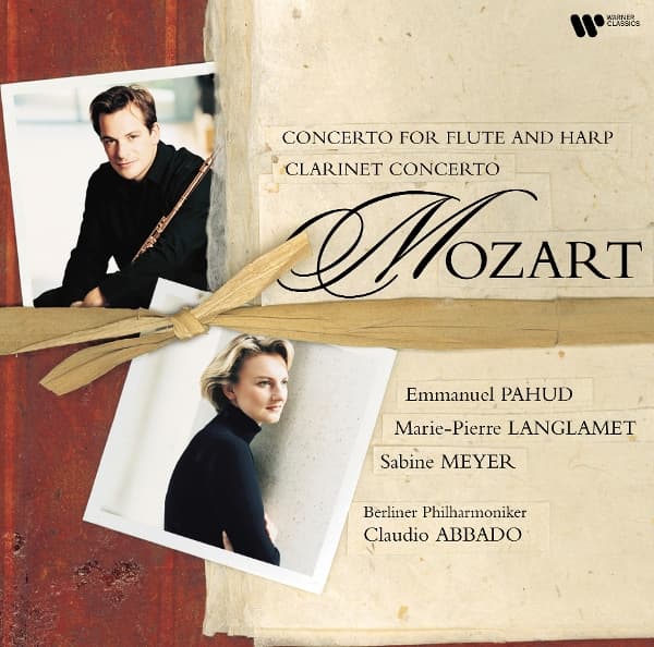 Emmanuel Pahud, Marie-Pierre Langlamet & Sabine Meyer - Mozart: Flute Concerto No. 1 / Concerto For Flute And Harp / Clarinet Concerto (LP)