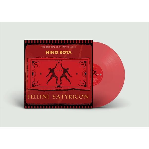 Nino Rota - Fellini Satyricon (Clear Red Vinyl) (Lp+Cd)