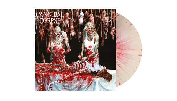 Cannibal Corpse - Butchered At Birth (white/red Splatter Vinyl)