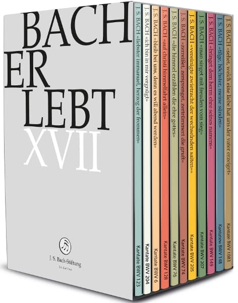 Chor Der J. S. Bach-Stiftung, Orchester Der J. S. Bach-Stiftung, Rudolf Lutz - Bach Erlebt XVII (11 DVD)