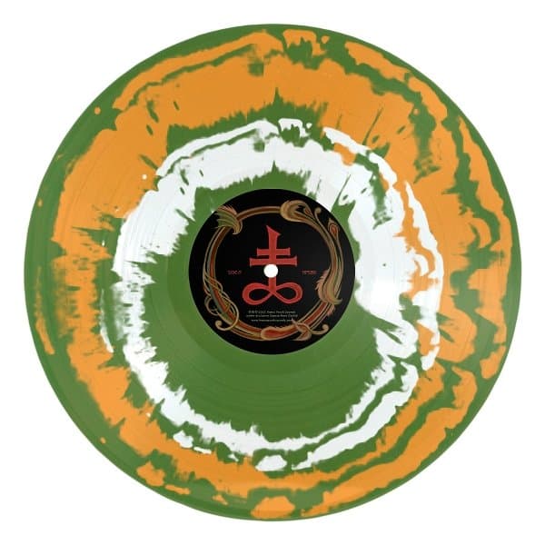 Capricorn (Half-Half Orange/Yellow/Black Splatter Vinyl)