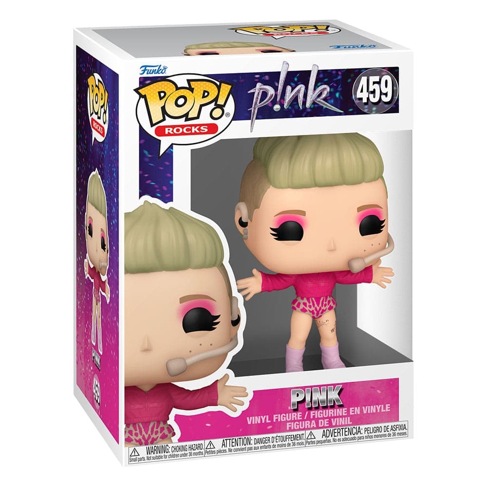 Pink: Funko Pop! Rocks - Trustfall (Vinyl Figure 459)