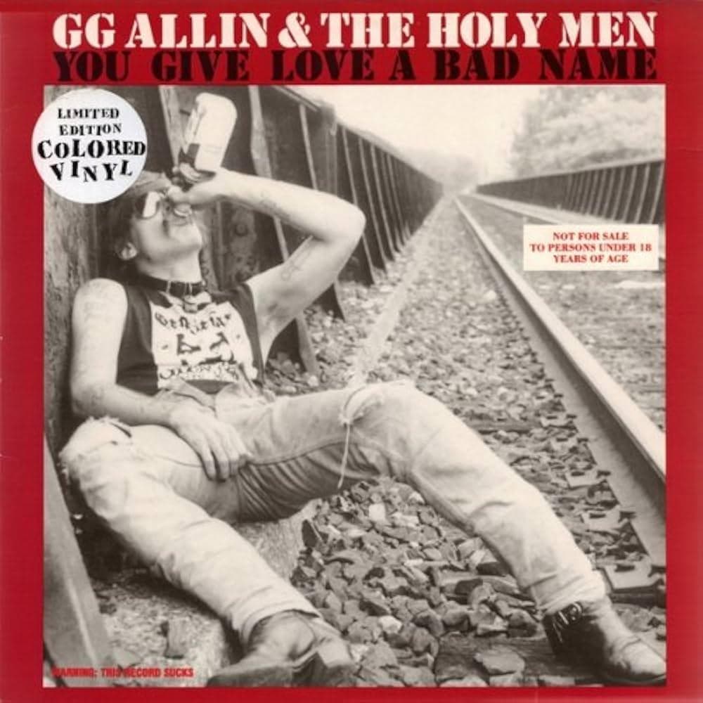 GG Allin - You Give Love A Bad Name (LP)
